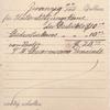 A receipt for Pastor Schuermann from May 14, 1915 in German.