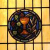 Chalice window: In memory of Richard Zeller presented by the Congregation 